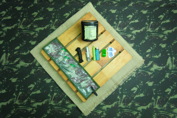 Kit Sobrevivência completo da linha Efetivo Profissional.