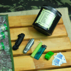 Kit Sobrevivência completo da linha Efetivo Profissional, para atender os militares mais cobrados que tem uma rotina de missão alto padrão.