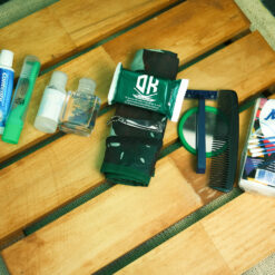 Itens que compõe o kit Higiene