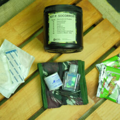 Kit Militar de Primeiros Socorros da linha Efetivo Profissional.