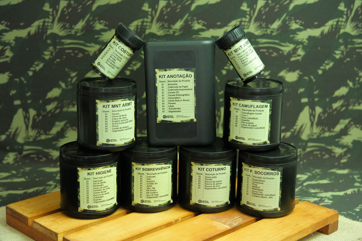 Conjunto De Kits Militares completo